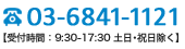 お問い合わせ：03-6841-1121